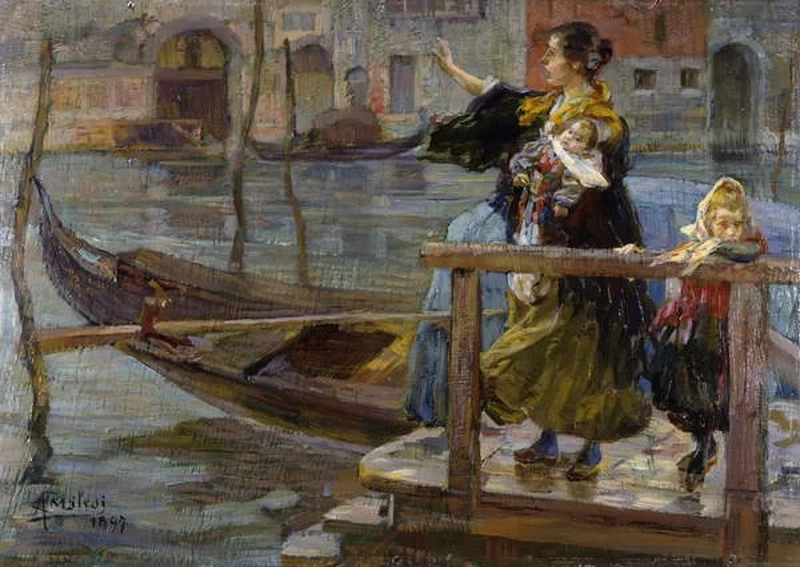 La traversata o la partenza del marinaio - Museo Nazionale della Scienza e della Tecnologia 'Leonardo Da Vinci', Milano